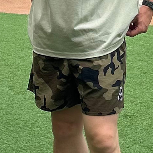 パイド ナイロンショートパンツ